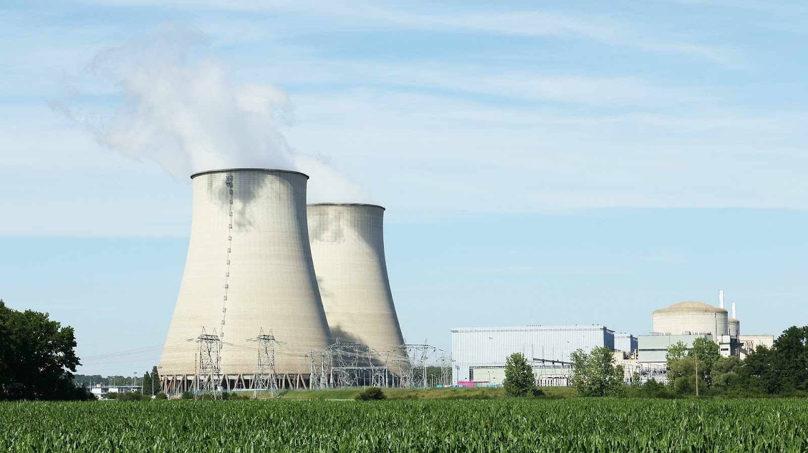 Une centrale nucléaire en France - Crédit : Pixabay