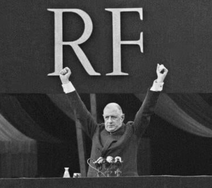 Le général de Gaulle, 4 septembre 1958