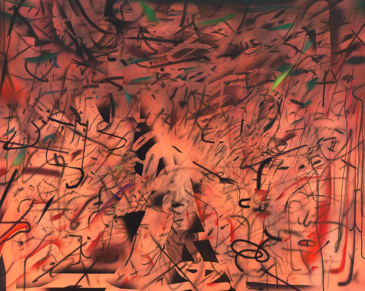 Crédit : Julie Mehretu, Hineni (E. 3:4), 2018